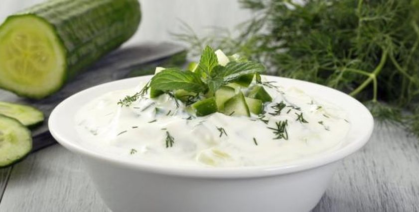 طريقة عمل سلطة الزبادي