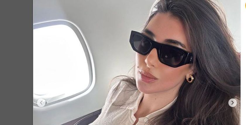ياسمين صبري خلال إحدى رحلاتها