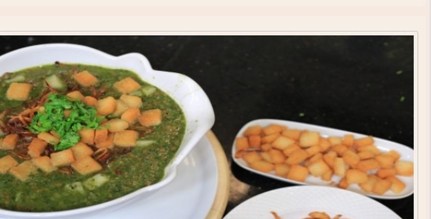 عدس بالسلق والليمون