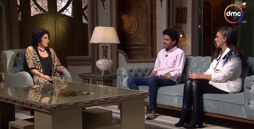 حمدي الميرغني وإسراء عبدالفتاح وإسعاد يونس
