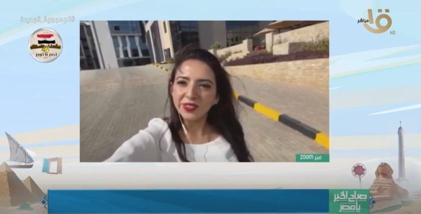 أصغر مهندسة تعمل في العاصمة الإدارية الجديدة
