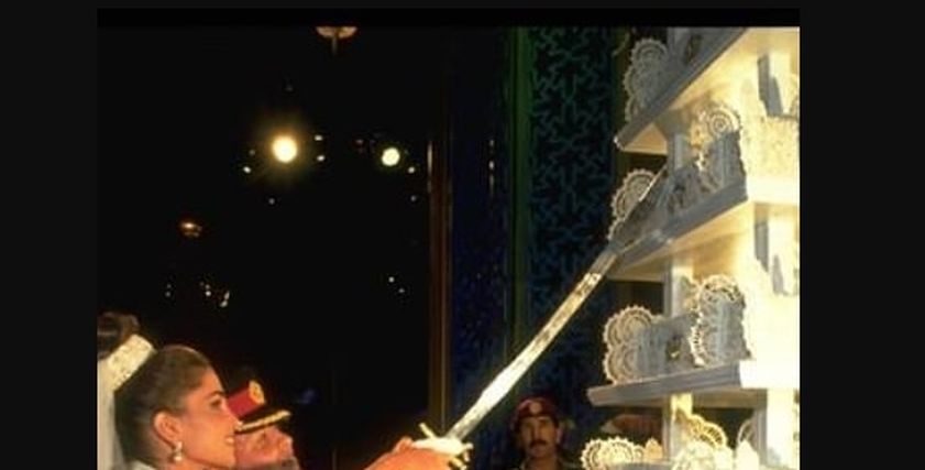 حفل زفاف الملكة رانيا وملك الأردن