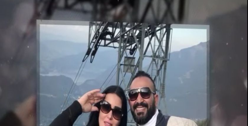 أحمد سعد وسمية الخشاب