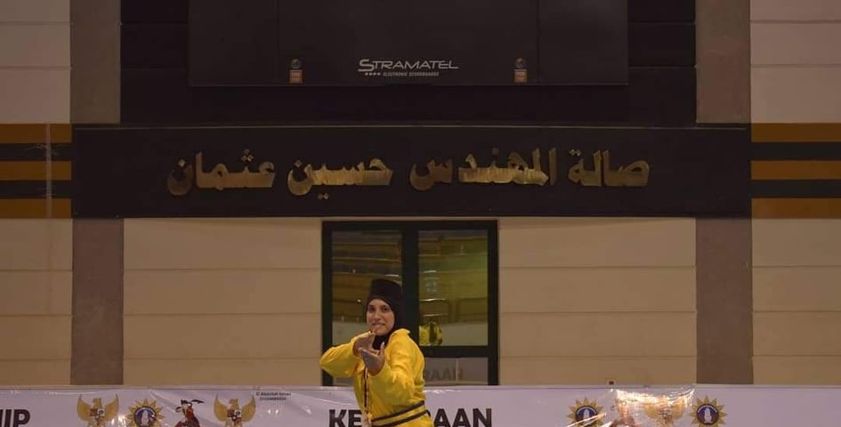 منة مدربة فنون قتالية