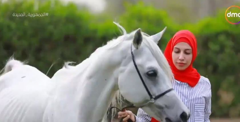 مدربة الخيول «آية»