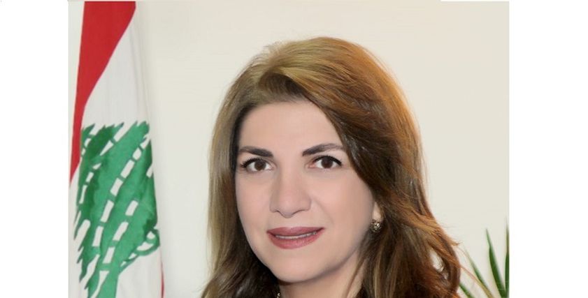 وزيرة العدل اللبنانية المستقيلة ماري كلود نجم