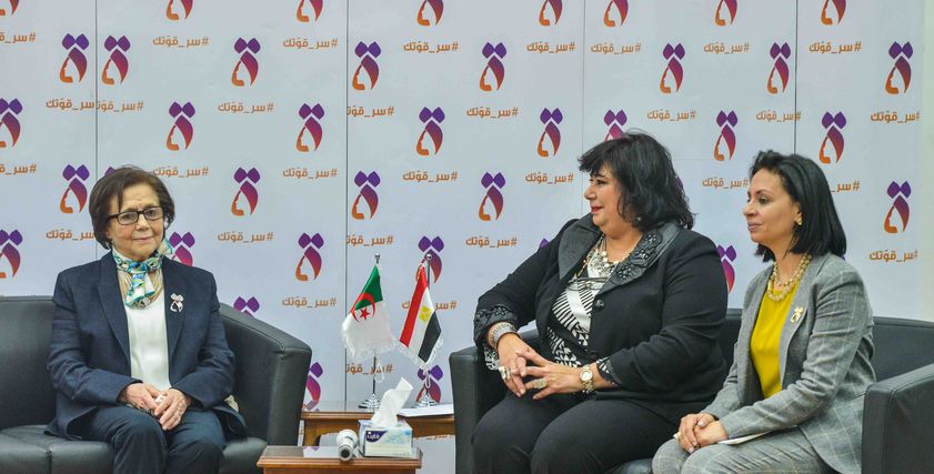 تكريم جميلة بوحيرد بالمجلس القومي للمرأة