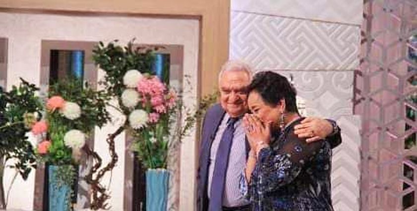 الكاتبة أنيسة حسونة وزوجها الدكتور شريف ناجي