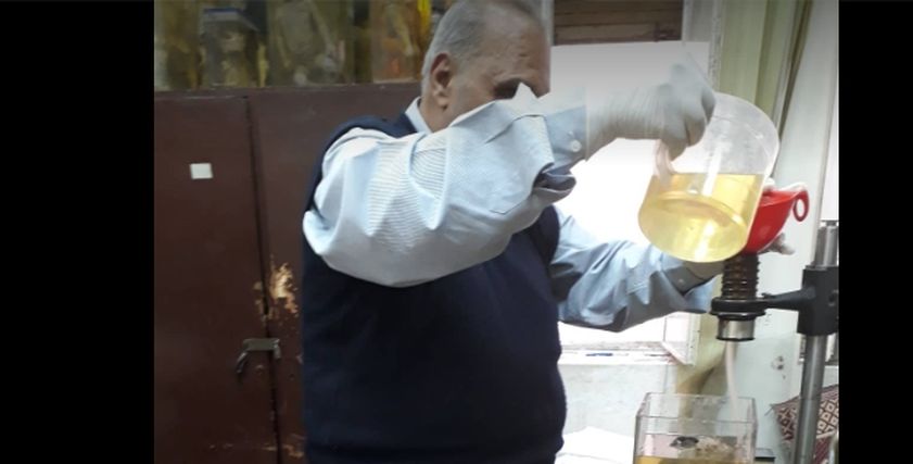 عم حنفي.. حارس متحف نجيب محفوظ