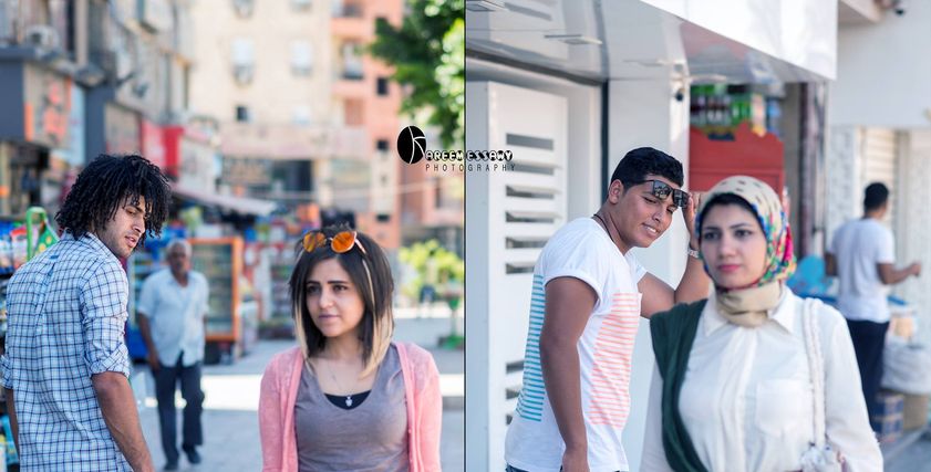 صورة من جلسة التصوير