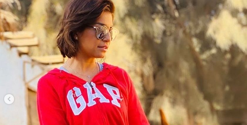 الفنانة منة فضالي