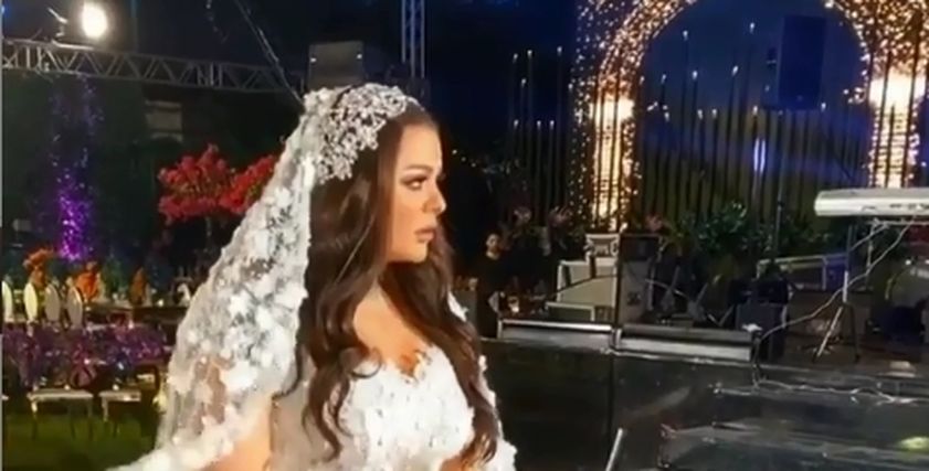 حفل زفاف هنادي مهنا وأحمد خالد صالح