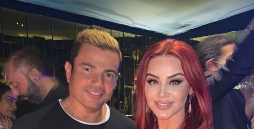 عمرو دياب مع أوكسانا