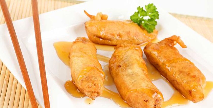 طبق موز مقلي