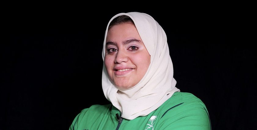 لاعبة الجودو السعودية تهاني القحطاني