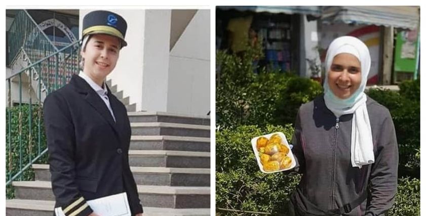 هبة طالبة في اكادمية الطيران