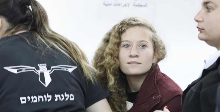 المناضلة عهد التميمي