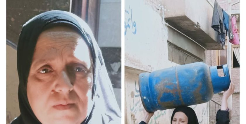 السيدة إيمان وصورة رضيعها المفقود