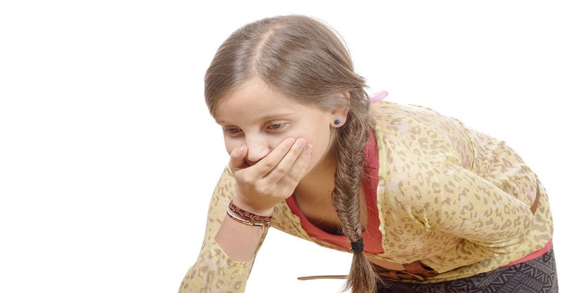 أسباب القيء عند الأطفال