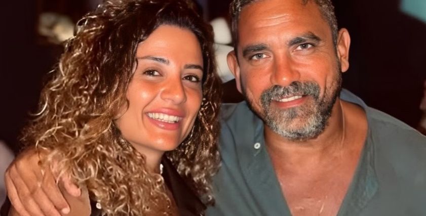 أمير كرارة وزوجته