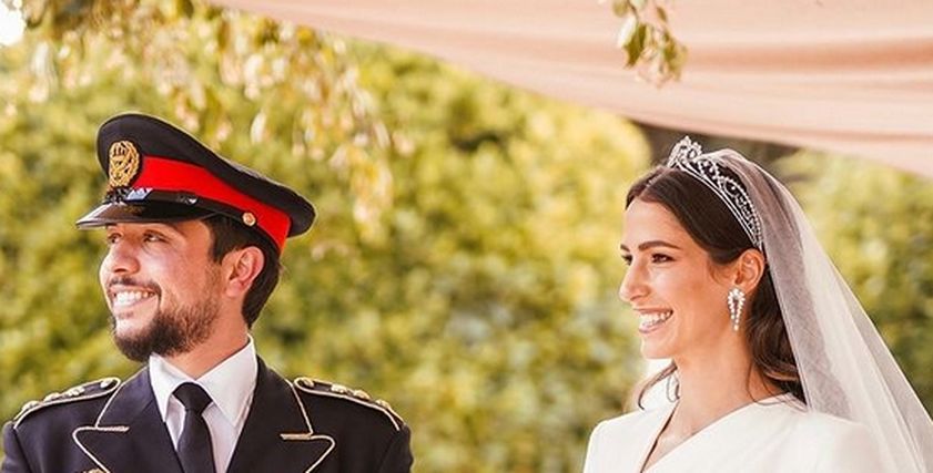 حفل زفاف الأميرة رجوة وولي عهد الأردن