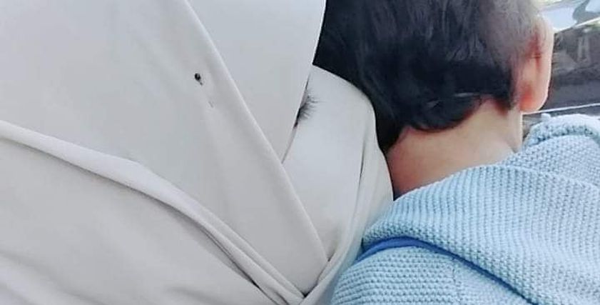 جهاد وابنها أسامة
