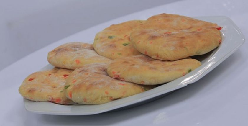خبز بالخضار