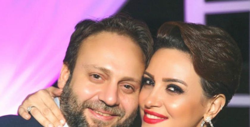 ريهام عبد الغفور وزوجها