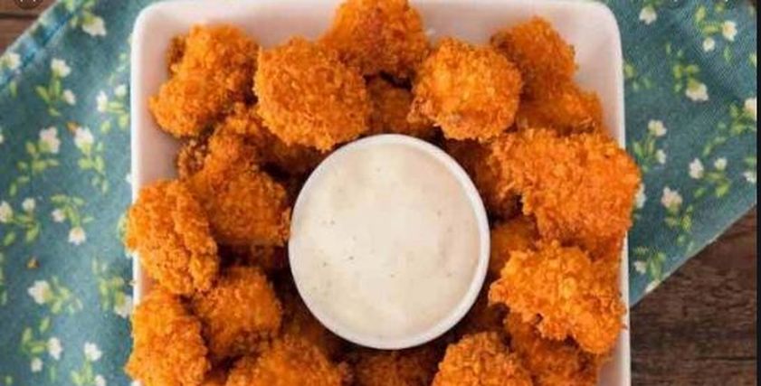 طريقة عمل بوب كورن الدجاج الكنتاكي 