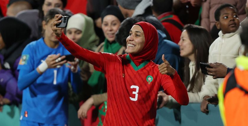 النسخة الرقمية من اللاعبة المغربية