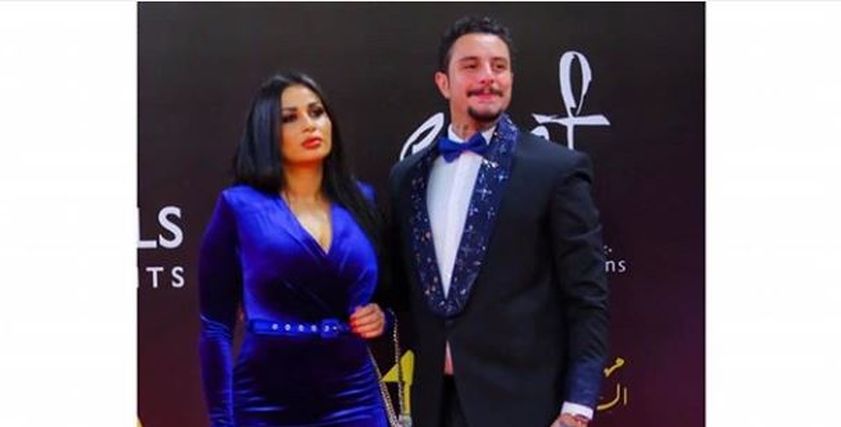 أحمد الفيشاوي وزوجته