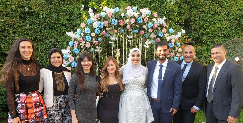 من خطوبة جيانا فاروق