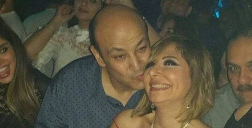 عمرو أديب ولميس الحديدي