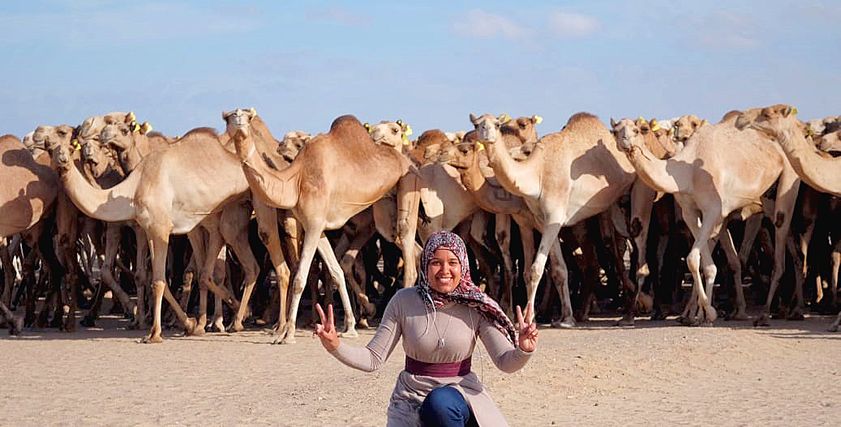 ريهام أبو بكر: أصغر مؤسسة لشركة سياحة جغرافية وبيئية