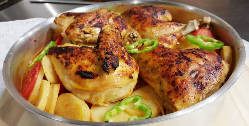 صينية بطاطس بالفراخ