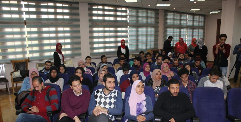 ندوة بكلية الآداب جامعة عين شمس