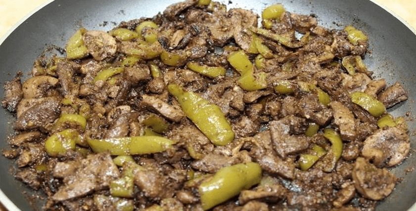 كبدة بدبس الرمان