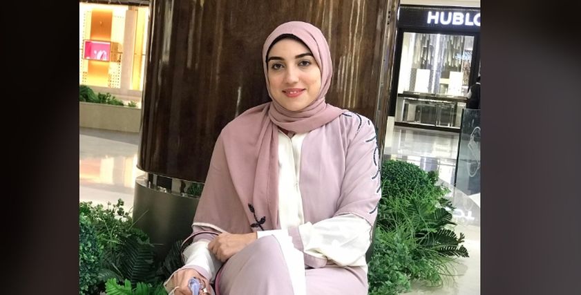 ندى محمد المصرية التي تعيش بالسعودية