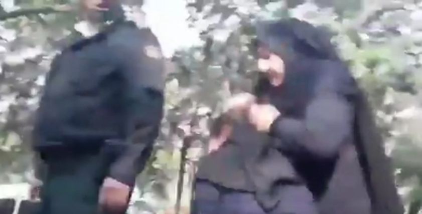 جانب من الاعتداء