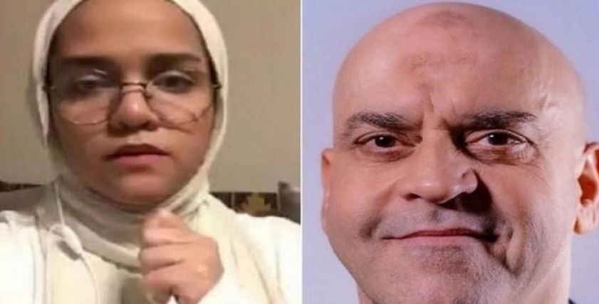الفنان محمد شومان وابنته