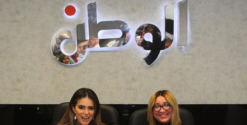 دنيا عبدالعزيز وشيماء الحسيني