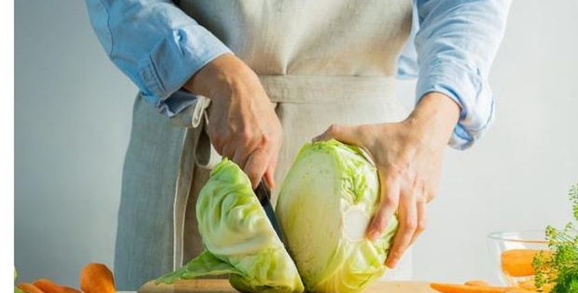 طريقة سلق الكرنب