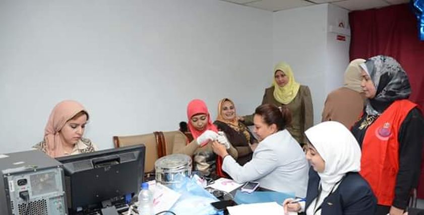حملة الرئيس لصحة المرأة بوزارة الطيران المدني