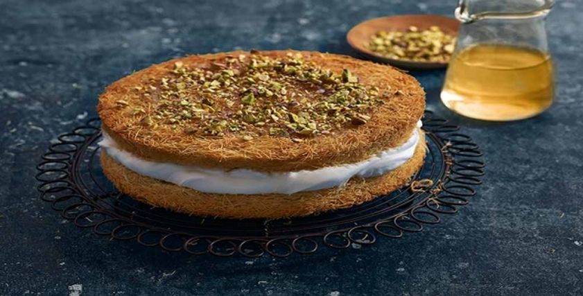 كنافة بالكريمة