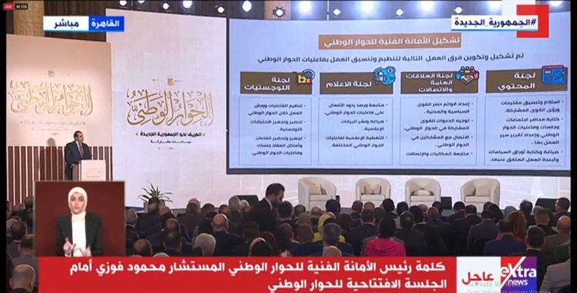 الجلسة الافتتاحية للحوار الوطني