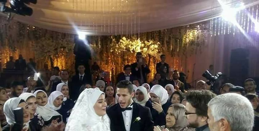 زفاف رمضان صبحي على حبيبة إكرامي وسط حضور مشاهير المجتمع