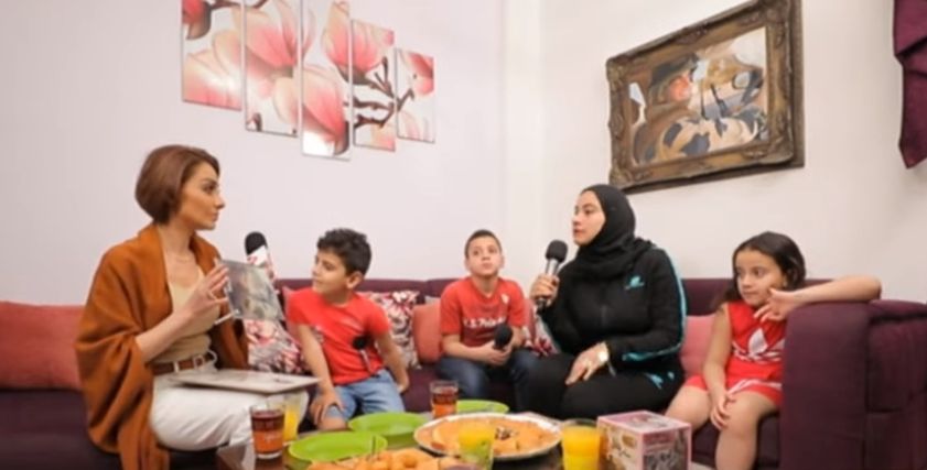 منار سليم وأبناء منسي وبسمة وهبة