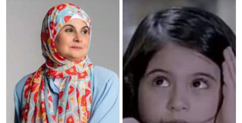 ميرفت العايدي طفلة فيلم الحفيد
