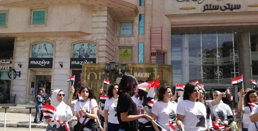 وقفة لفتيات مدينة نصر بـ