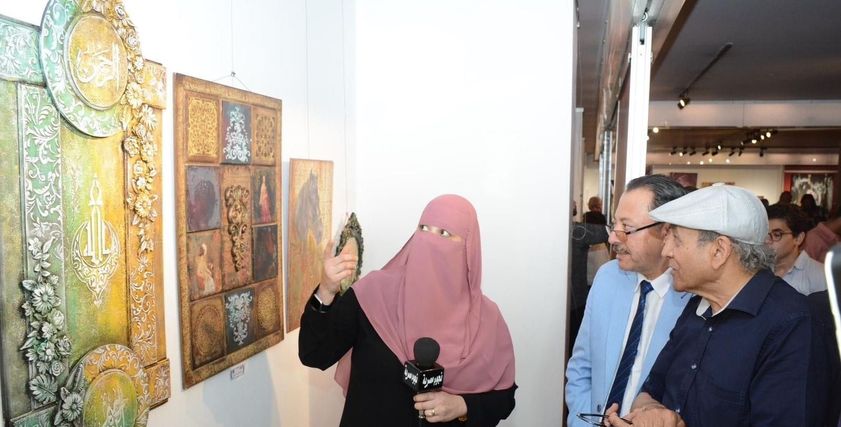 سماح حمدي فنانة تشكيلية